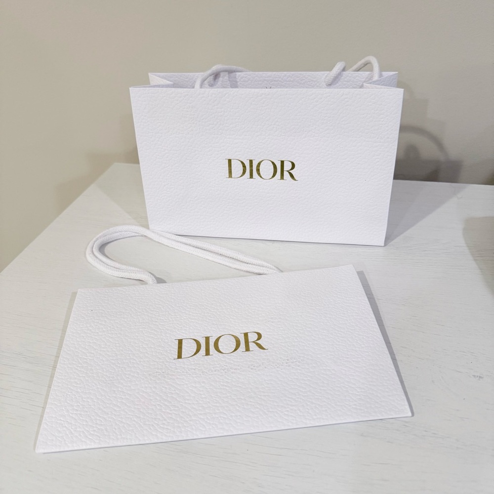 Dior 2 Small Shopping Bags